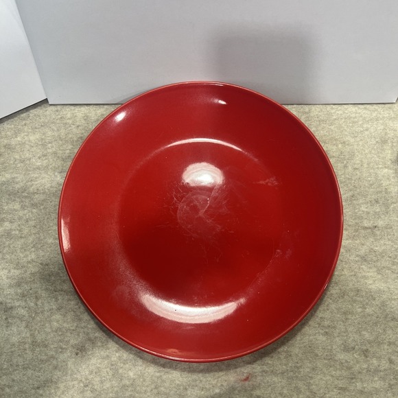 Royal Norfolk Other - Royal Norfolk‎ Solid Red - 10-7/8" Dinner Plate 4 Available